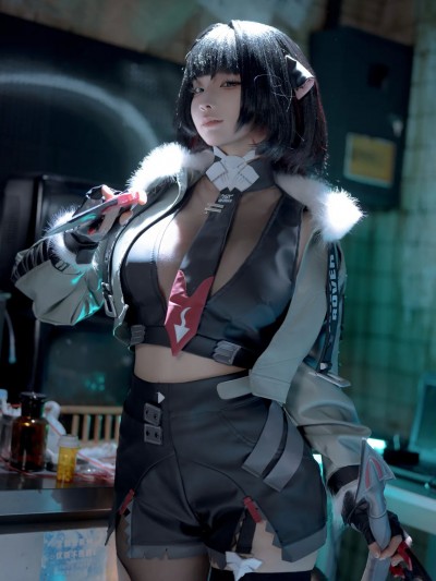 Chunmomo (蠢沫沫) cosplay Jane Doe – Zenless Zone Zero