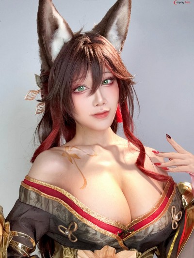 水淼Aqua cosplay Tingyun Selfie – Honkai:Star Rail