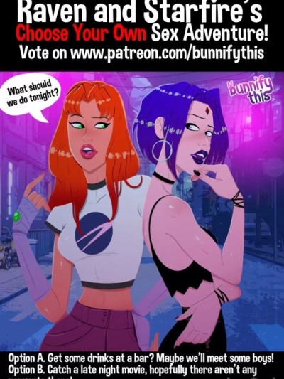 [Bunnify This] Night Out CYOA Comic (Teen Titans)