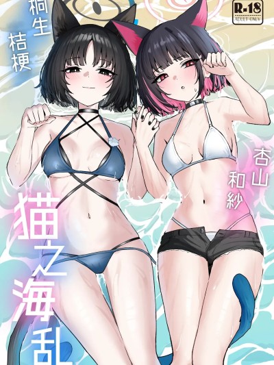 猫之海乱 [白杨汉化组] (C106) [NikomiC Ramen (日常)] 猫の海乱 (ブルーアーカイブ) [中国翻訳] [DL版]
