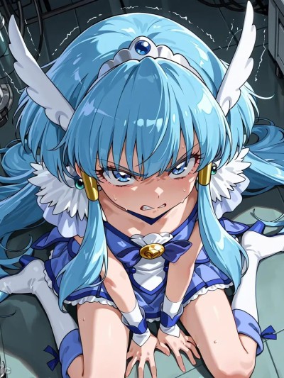 Precure beauty defeat rape