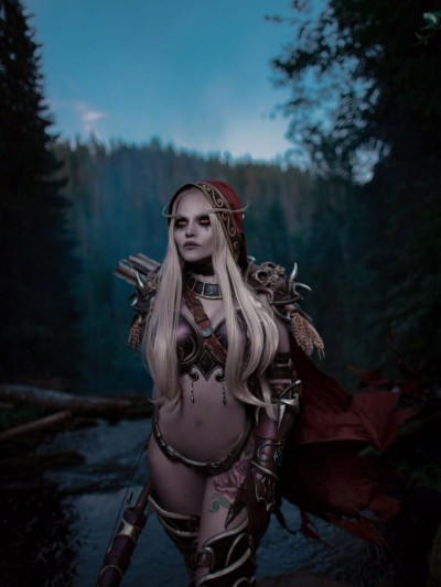 Kalinka Fox (Sylvanas Cosplay)