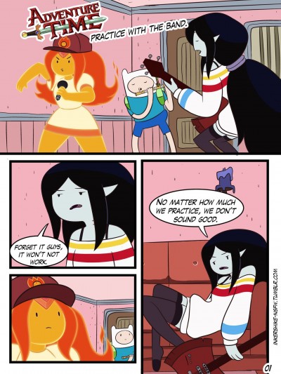 Adventure Time- Practice With The Band