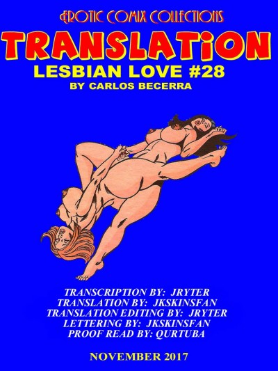 Lesbian Love # 28 – Erotic Comix in English