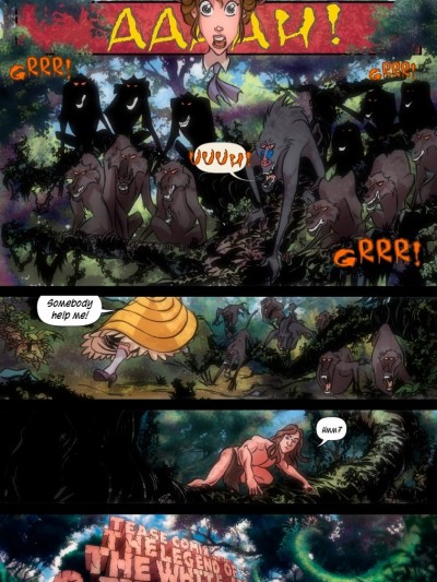 The Legend Of The White Ape And The Snake – Teasecomix