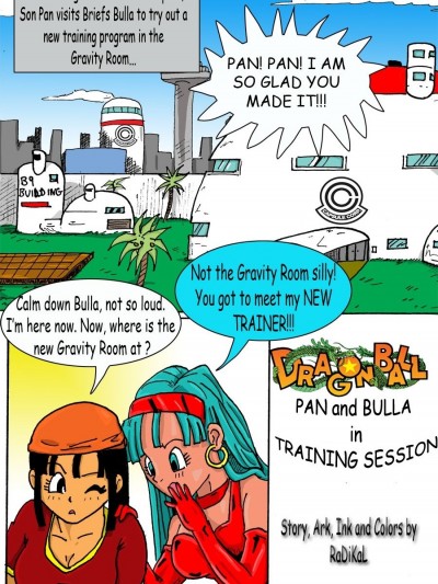 Dragon Ball- Pan And Bra’s New Trainer
