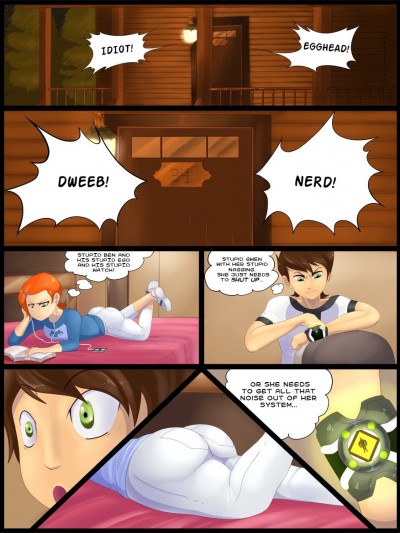 Ben 10- Gwen vs Fourarms