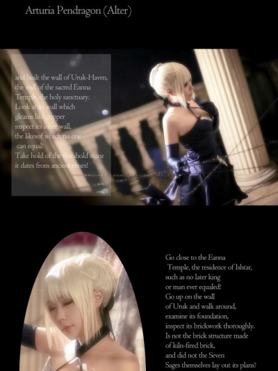 《FateGrand Order》saber alter C O S P L A Y