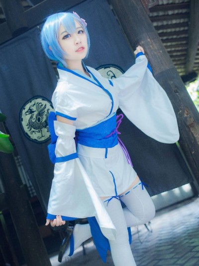 《Re从零开始的异世界生活》蕾姆幼年和服 C O S P L A Y