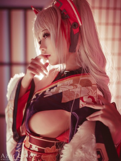 [沖田凜花Rinka] KMS Prinz Eugen 百花繚乱 ver. (アズールレーン)