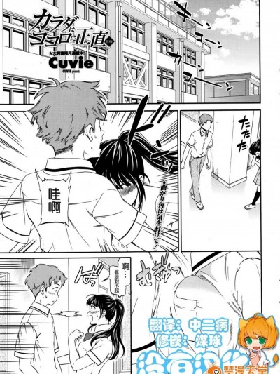 [沒有漢化] [Cuvie] カラダはココロに正直 前編 (COMIC ペンギンクラブ山賊版 2016年10月号)