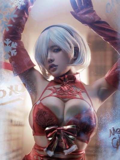 一笑芳香沁 - 2B Christmas (NieR_Automata)