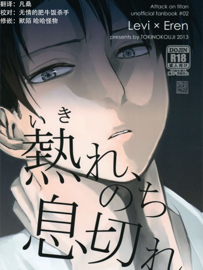 热气，随之窒息[看海汉化组] (壁外調査博) [トキノコージ (お松)] 熱れ、のち息切れ (進撃の巨人) [中国翻訳]