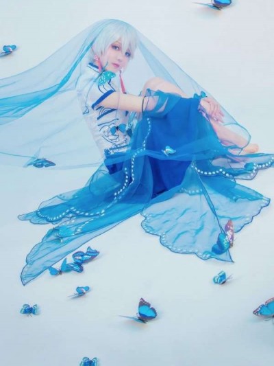 《VOCALOID家族》言和的青花瓷旗袍&nbsp;&nbsp;C O S P L A Y