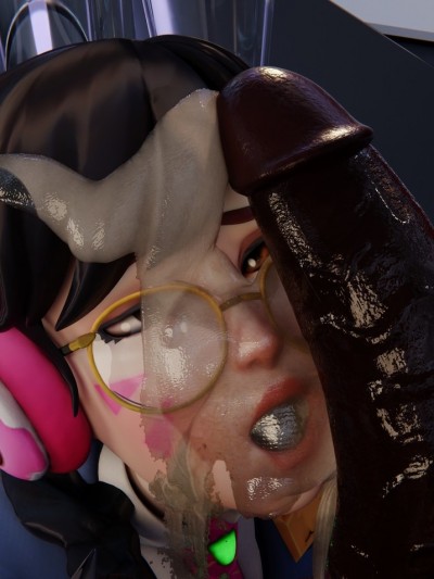 Academy D.Va tries not to get [Slayed]