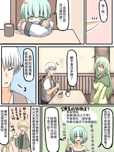 [たけみつ] 長寿エルフの夫婦事情