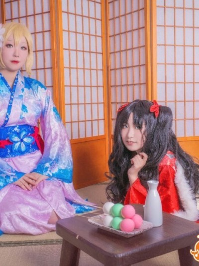 《命运之夜》SABER&远坂凛C O S