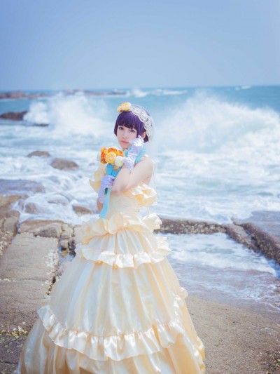 《我妹有麼可愛》五更琉璃插畫婚紗Ver C O S P L A Y