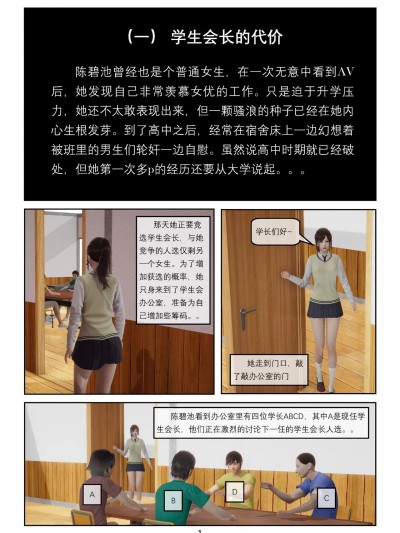 [Slave of Sluts] 学生会长的代价