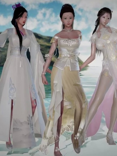 《神屌侠女戏五绝》