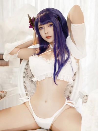 [Sayo Momo & ally Dorasnow (Sally多啦雪)] cosplay Yae Miko and Raiden Shogun – Genshin Impact