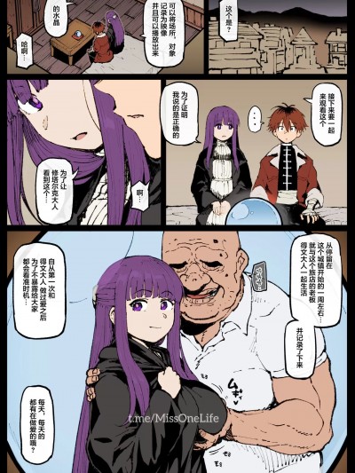 [是小狐狸哦] [アヘ丸] がんばったフェルンさん (葬送のフリーレン) [中国翻訳] [Colorized MissOneLife]
