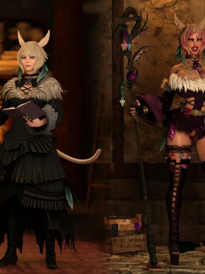 [Fiddlestix] [3D] Y'shtola Rhul 雅修特拉