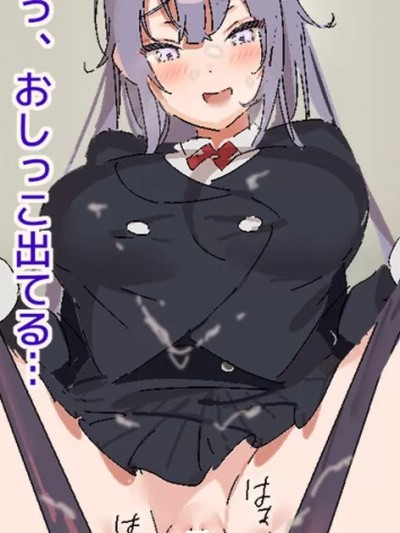 [个人渣翻] [waiwai] JK先輩にオナバレして足コキされる