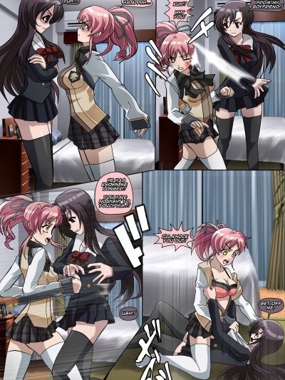 Yandere catfight: Kotohana vs Haruka