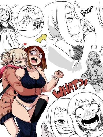 Ochako & Toga - Halloween
