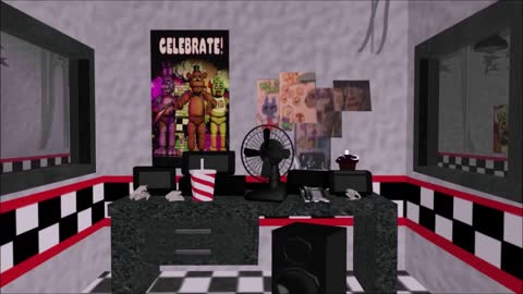MMD 吞食 - 五夜在吞食顿（FNAF 吞食）